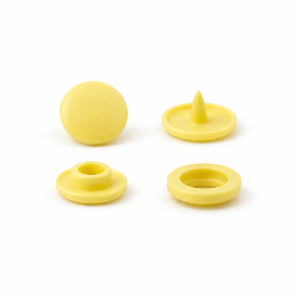 Кнопки пластикові Т5 12.5 мм Пудра