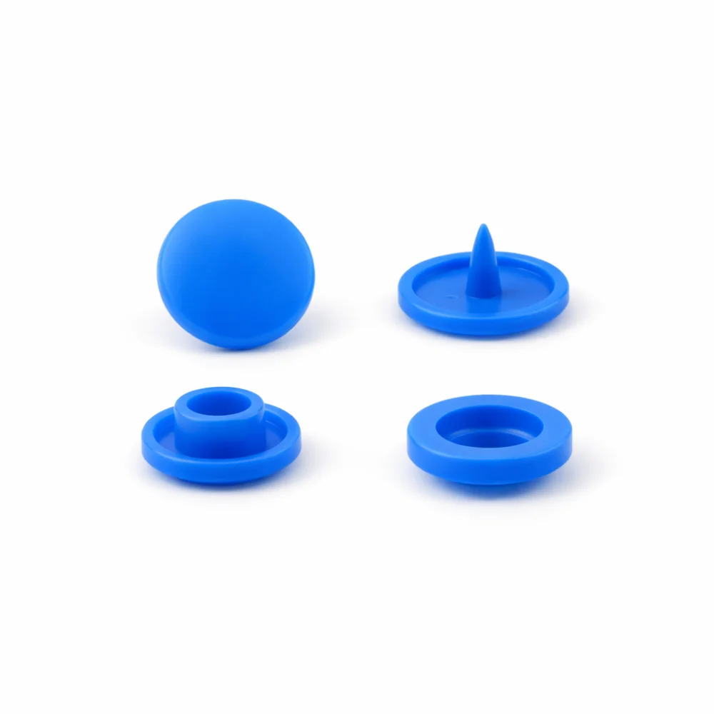 Кнопки пластикові Т5 12.5 мм Сині