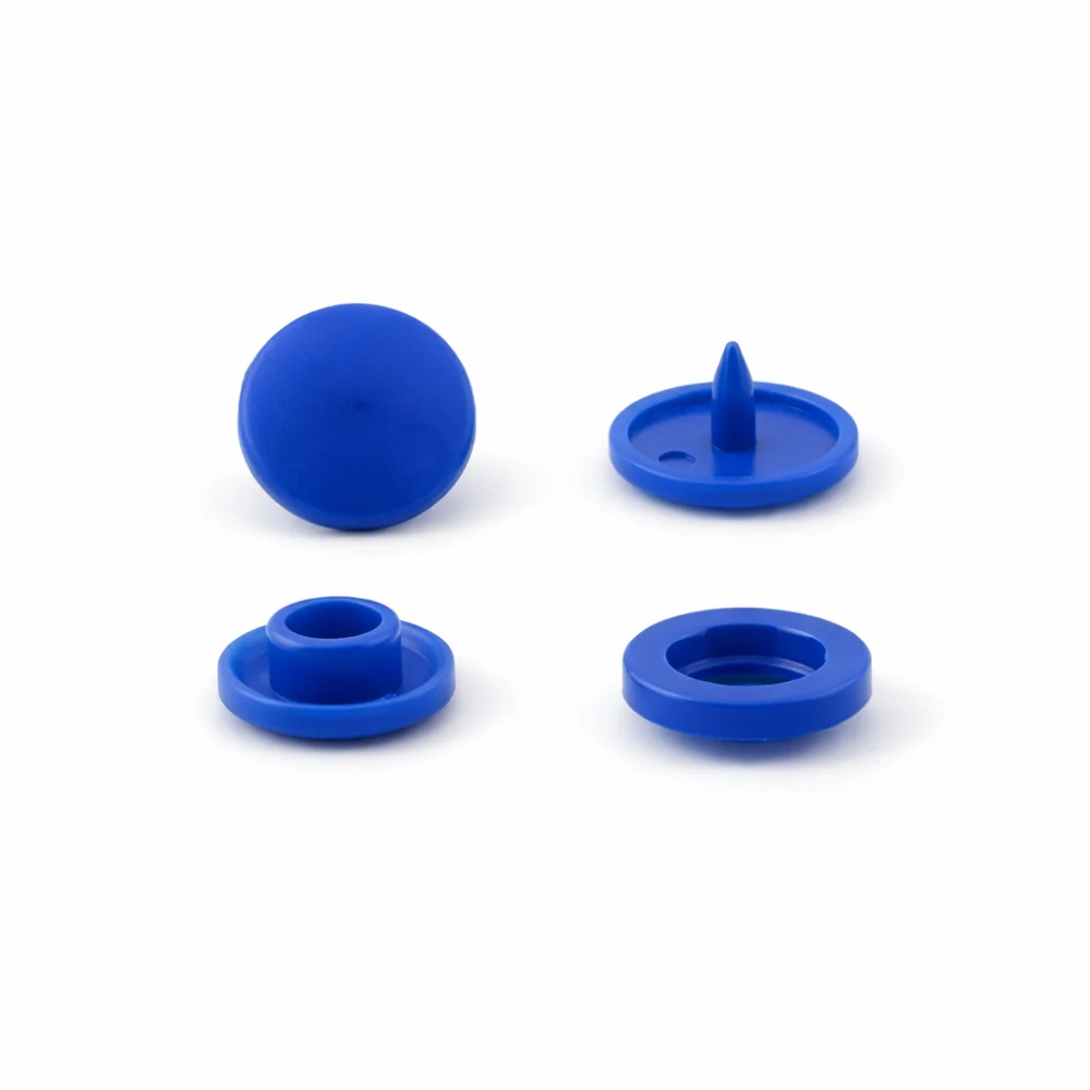 Кнопки пластикові Т5 12.5 мм Темно Сині
